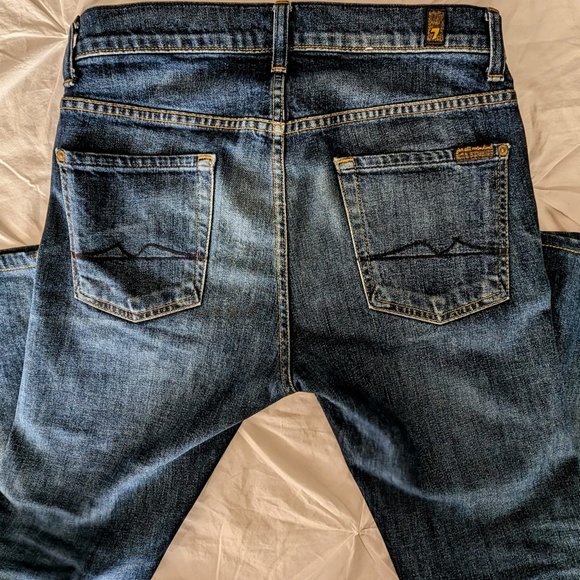 7 for All Mankind Jeans - 28 x 30 - Picture 3 of 7